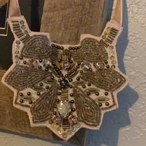Noonday Vintage Jeweled Bib Necklace